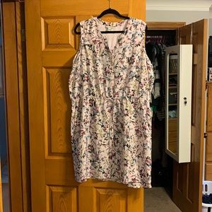 Spring floral dress